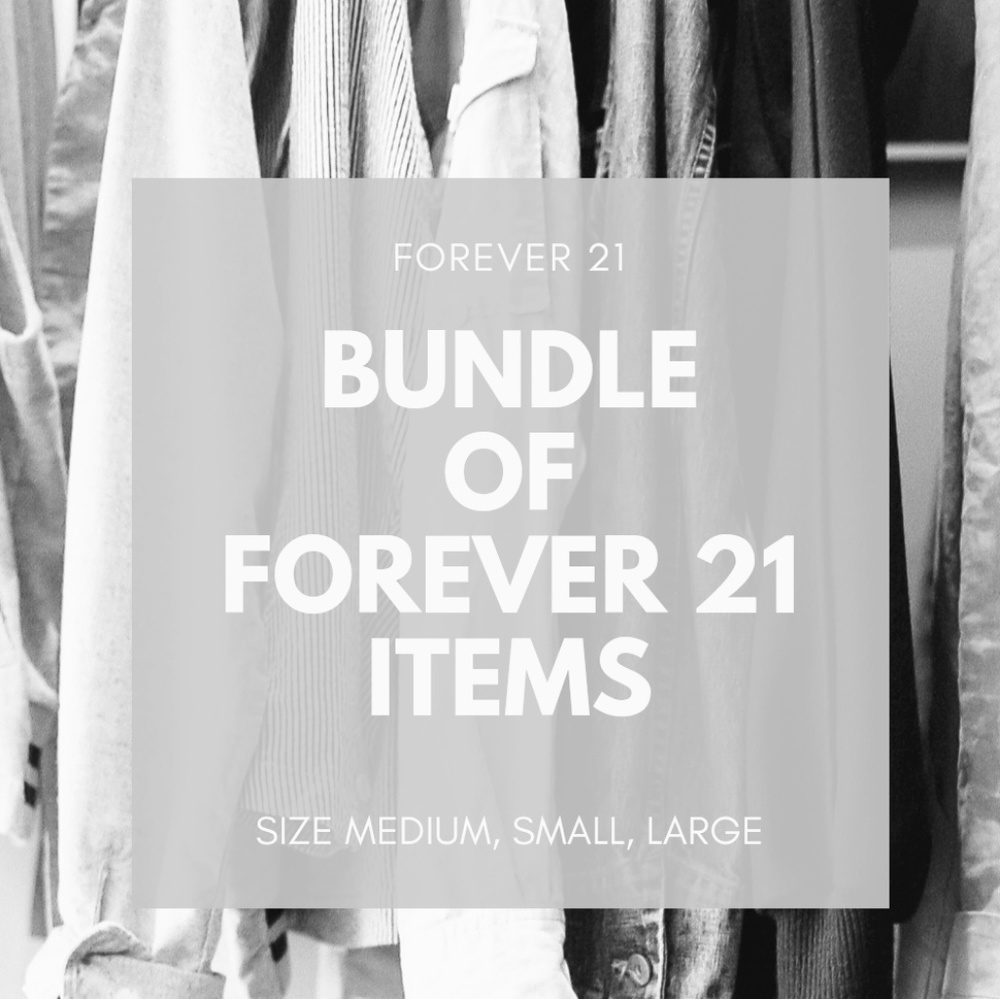 50% Forever 21 Bundle